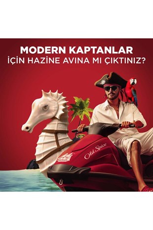 Old Spice Captain Modern Seti Deodorant Stick 50 ml + Duş Jeli 250 ml