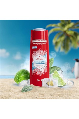 Old Spice Cold Spice Erkek İçin 3’ü 1 Arada Duş Jeli ve Şampuan 400 ml
