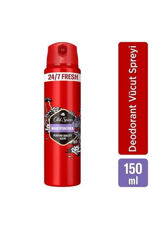 Old Spice Night Panther Erkek Deodorant Sprey 150 ml