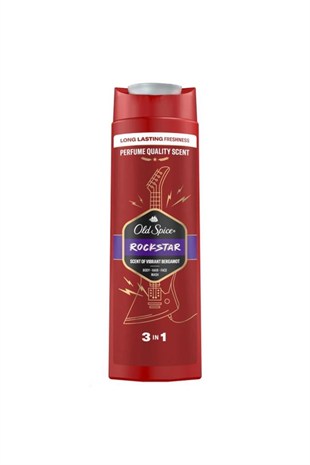 Old Spice Rockstar 3 In1 Şampuan+Duş Jeli 400 ml