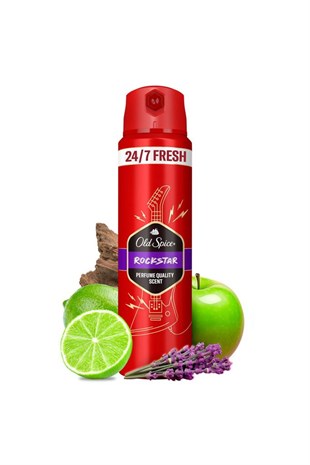 Old Spice Rockstar Erkek Sprey Vücut Deodorantı 150 ml