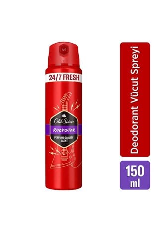 Old Spice Rockstar Erkek Sprey Vücut Deodorantı 150 ml