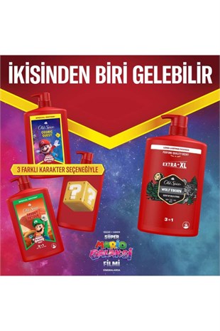 Old Spice Süper Mario 3’ü 1 Arada Duş Jeli 1000 ml