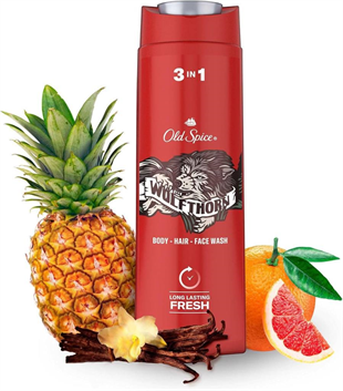 Old Spice Wolfthorn 3 In1 Duş Jeli+Şampuan 400 ml