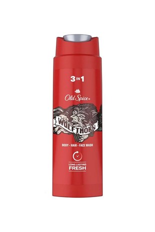 Old Spice Wolfthorn 3 In1 Duş Jeli+Şampuan 400 ml