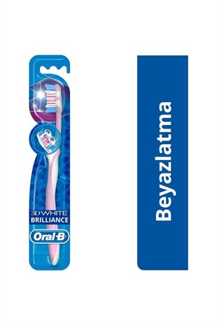 Oral-B 3D White Brilliance Orta-40 Beyazlatır Diş Fırçası