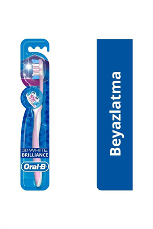 Oral-B 3D White Brilliance Orta-40 Beyazlatır Diş Fırçası