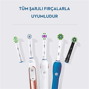 Oral-B Floss Action Teknolojili 4 Yedek Diş Fırça Başlığı 