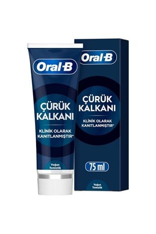 Oral-B Klinik Çürük Kalkanı Yoğun Temizlik Diş Macunu 75 ml