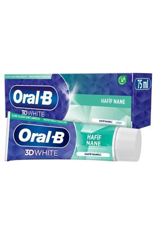 Oral-B Pro-3D White Hafif Nane 75 ml Diş Macunu
