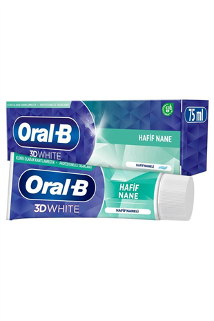 Oral-B Pro-3D White Hafif Nane 75 ml Diş Macunu x 2 Adet