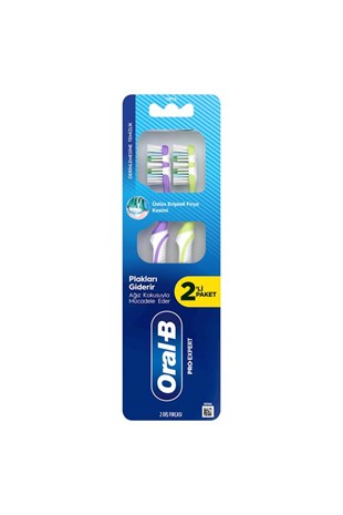 Oral-B Pro-Expert Derinlemesine Temizlik Diş Fırçası 2 Li Paket