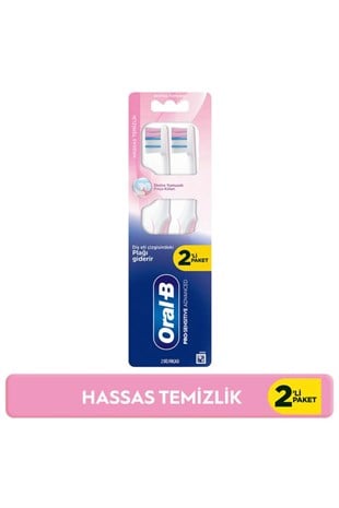 Oral-B Pro-Sensitive Advanced Hassas Temizlik Diş Fırçası 2 Li Paket