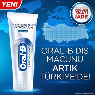 Oral-B Professional Diş Eti Minesi İçin Pro-Onarım Diş Macunu 50 ml