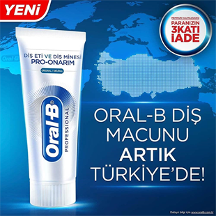 Oral-B Professional Diş Eti Minesi İçin Pro-Onarım Diş Macunu 50 ml