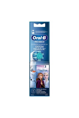 Oral-B Şarjlı Diş Fırçası Yedek Başlığı Frozen 2 adet 