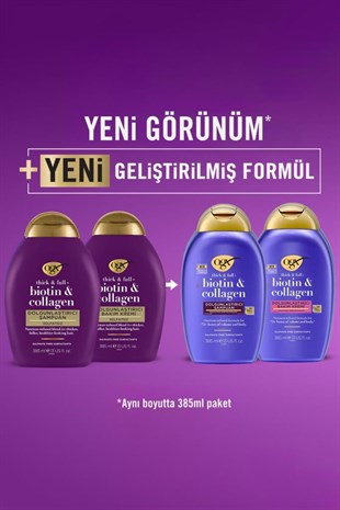 Organix Biotin & Collagen Saç Kremi 385 ml