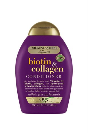 Organix Biotin & Collagen Saç Kremi 385 ml
