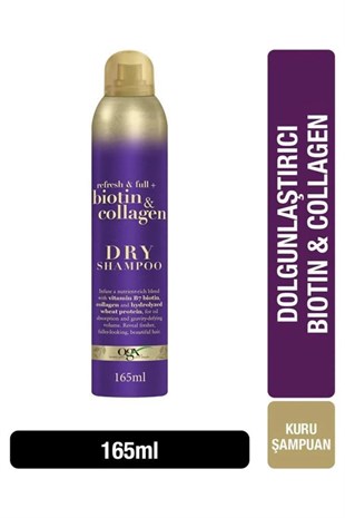 Organix Biotin&Collagen 165 ml Kuru Şampuan