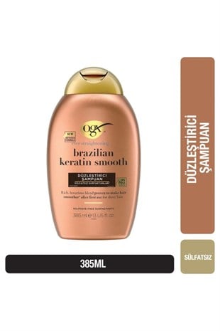 Organix Brazilian Keratin Smooth Düzleştirici Şampuan 385 ml