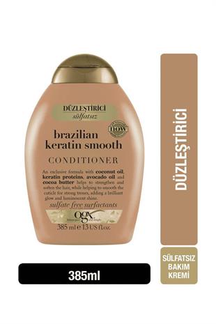 Organix Brazilian Keratin Smooth Saç Kremi 385 ml
