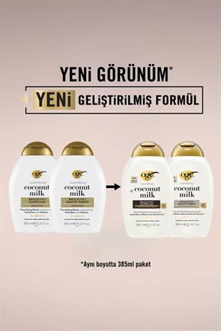 Organix Coconut Milk Besleyici Saç Bakim Kremi 385 ml
