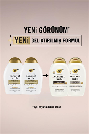 Organix Coconut Milk Besleyici Şampuan 385 ml
