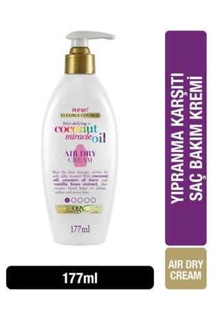 Organix Coconut Miracle Oil Pürüzsüzleştirici Bakım Kremi 177 ml