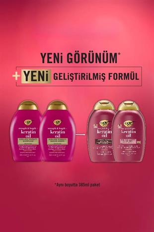 Organix Keratin Oil Kırılma Karşıtı Şampuan 385 ml