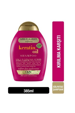 Organix Keratin Oil Şampuan 385 ml