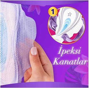 Orkid Platinum 4LÜ Gece Extra 16 Lı Hijyenik Ped