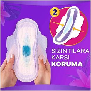 Orkid Platinum 4LÜ Gece Extra 16 Lı Hijyenik Ped