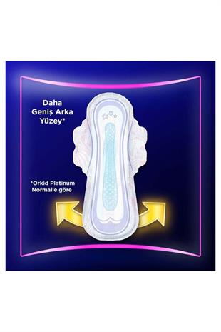 Orkid Platinum Gece Ekstra (BOY 4) 10 Adet Hijyenik Ped
