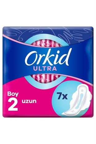 Orkid Ultra Extra 3lü Koruma 7 Adet Kadın Hijyenik Ped