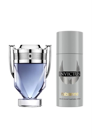 Paco Rabanne Invictus EDT 100 ml Erkek Parfüm Seti