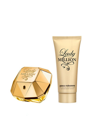 Paco Rabanne Lady Million EDP 80 ml Kadın Parfüm Seti