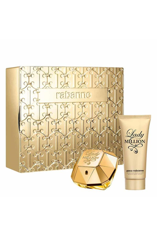 Paco Rabanne Lady Million EDP 80 ml Kadın Parfüm Seti