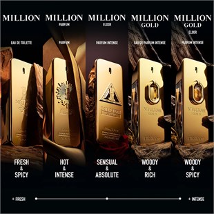 Paco Rabanne Million Gold Elixir Parfum EDP 100 ml Erkek Parfüm