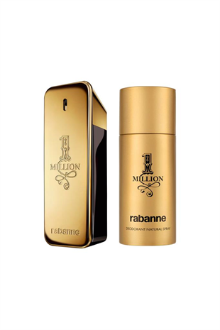 Paco Rabanne One Million EDT 100 ml Erkek Parfüm Seti