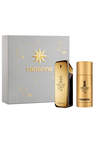 Paco Rabanne One Million EDT 100 ml Erkek Parfüm Seti