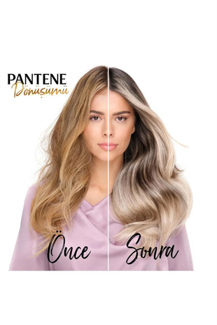 Pantene İpeksi Parlaklık Şampuan 400+Saç Kremi 275 ml Saç Bakım Seti