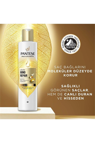 Pantene PRO-V  Bond Repair Yıpranmış Saçlar için Şampuan 250 ml