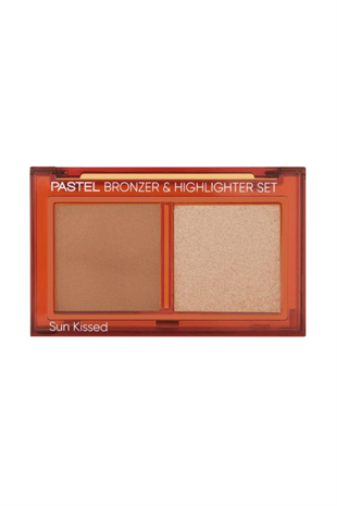 Pastel Bronzer&highlighter Set Sun Kissed - Bronzlaştırıcı Ve Aydınlatıcı 01 Natural Bronze & Soft Glow