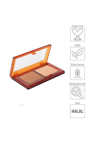 Pastel Bronzer&highlighter Set Sun Kissed - Bronzlaştırıcı Ve Aydınlatıcı 01 Natural Bronze & Soft Glow