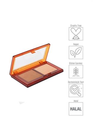 Pastel Bronzer&highlighter Set Sun Kissed - Bronzlaştırıcı Ve Aydınlatıcı 01 Natural Bronze & Soft Glow