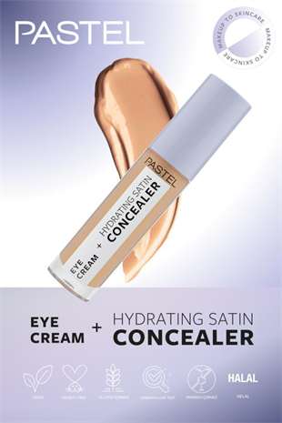 Pastel Eye Cream + Hydrating Satın Concealer 61 Vanilla