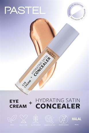Pastel Eye Cream + Hydrating Satın Concealer 62 Ivory