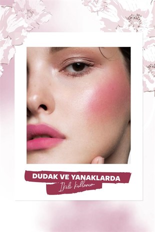 Pastel Full Bloom Lip & Blush No: 76 Flora Dudak Ve Yanak Renklendirici