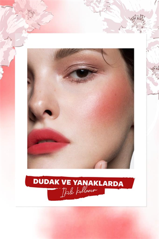 Pastel Full Bloom Lip & Blush No: 80 Blossom Dudak ve Yanak Renklendirici 