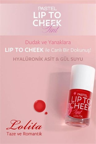 Pastel Lip To Cheek Tint 02 Lolita Allık 